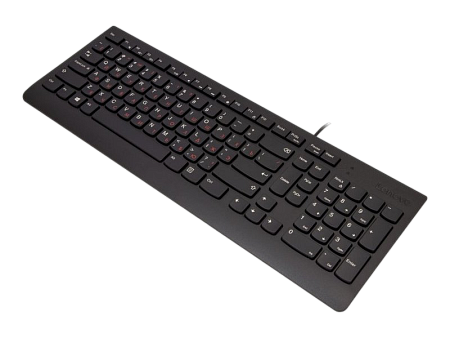 Lenovo 300 USB Combo Keyboard & Mouse, EN/RU, cable lenth 1,8m (GX30M39635)