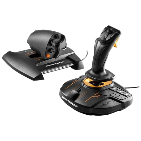 Joystick Thrustmaster T.16000M FCS Flight Pack, 16 buttons, 8-way PoV, Twist rudder, H.E.A.R.T, TWCS