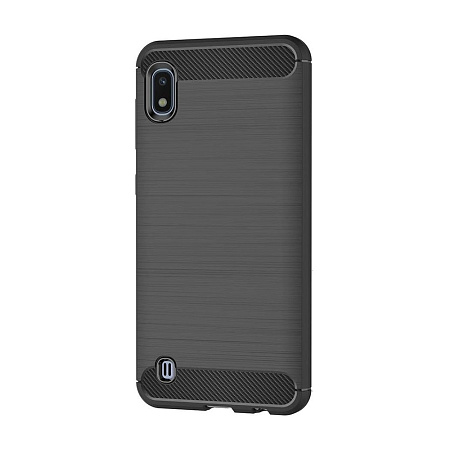 Helmet Case Carbon Samsung A10, Black