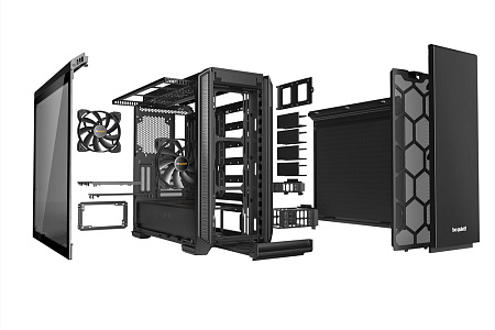 Case ATX be quiet! Silent Base 601, w/o PSU, 2x140mm, Fan controller, Insulation mats, TG, DF, 2xUSB