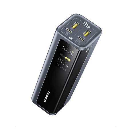 Baseus Power Bank 20800mAh 145W with Cable Type-C 0.3m,  EnerGeek GP12, Space Grey