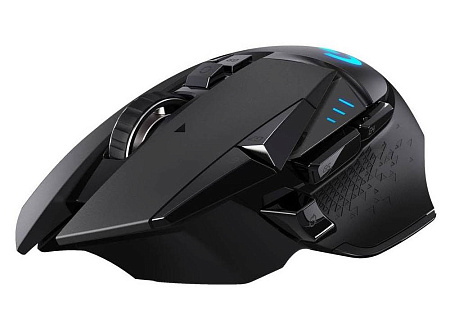 Gaming Wireless Mouse Logitech G502, 25, 6k dpi 11 buttons, 400IPS, 40G, 114g+16g, 1000Hz, 60h, Ergo