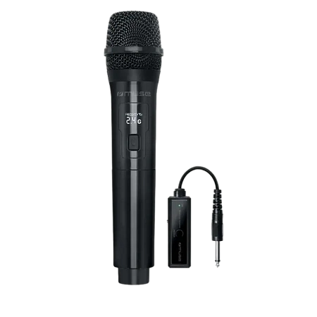 Караоке микрофон MUSE MC-30 WI, Беспроводной, Чёрный