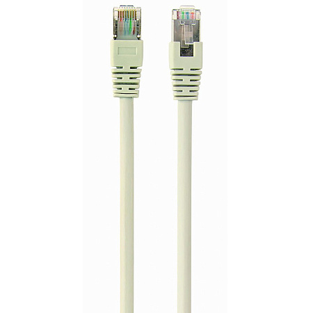 20m, FTP Patch Cord  Gray, PP22-20M, Cat.5E, Cablexpert, molded strain relief 50u" plugs