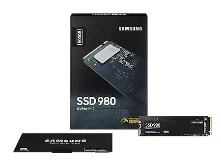 Накопитель SSD Samsung 980 EVO  MZ-V8V500, 500Гб, MZ-V8V500BW