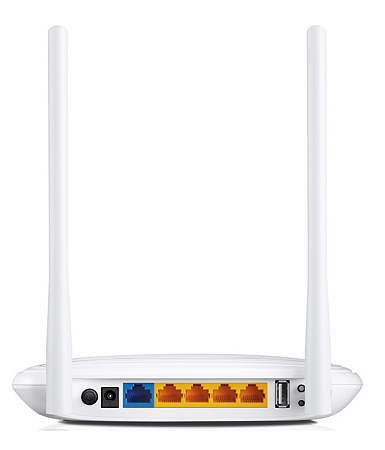 3G/4G Wi-Fi N TP-LINK Router, "TL-WR842N", 300Mbps, MIMO, USB2.0, 2x5dBi Fixed Antennas