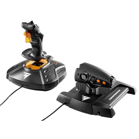 Joystick Thrustmaster T.16000M FCS Flight Pack, 16 buttons, 8-way PoV, Twist rudder, H.E.A.R.T, TWCS
