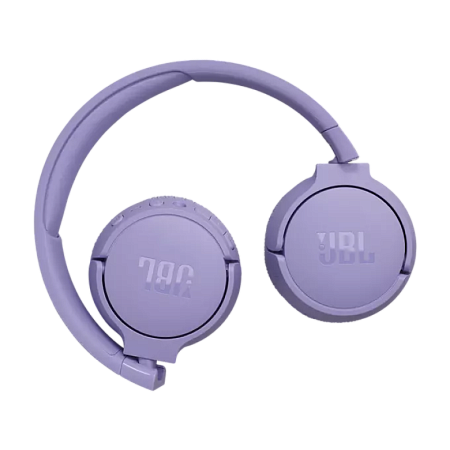 Headphones  Bluetooth  JBL T670NC, Purple, On-ear, Adaptive Noise Cancelling with Smart Ambient