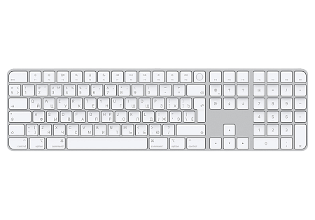Apple Magic Keyboard with Touch ID and Numeric Keypad for Mac models with Apple silicon - Russian, W