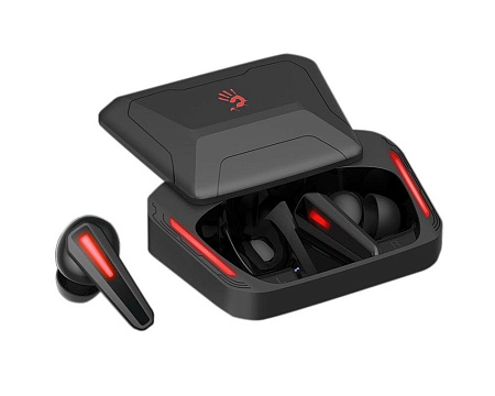 Gaming Wireless Earphones Bloody M70, 6 mm driver, 16 Ohm, 99db, 9g/47g, 60/400 mAh, 6h+18h, ENC, In