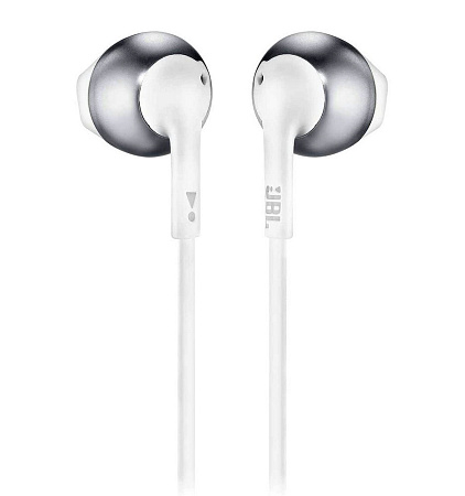 Earphones  Bluetooth  JBL  Tune 205BT, Silver