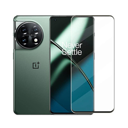 Helmet Diamond Glass 5D OnePlus 11, Black