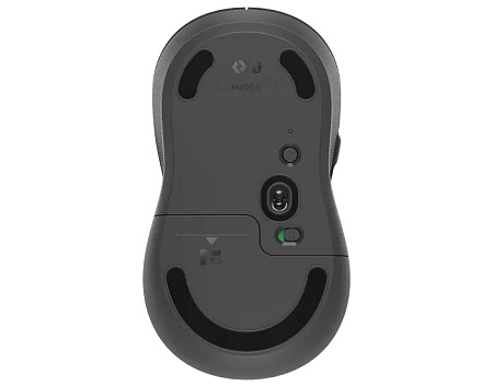 Wireless Mouse Logitech M650 L Signature, 400-4000 dpi, 5 buttons, Ambidextrous, 115g., 1xAA, Bolt, 