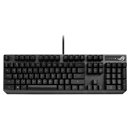 Gaming Keyboard Asus Strix Scope RX, Mechanical, RX Red Optica SW, RGB, PBT, IP57, USB Passthrough, 