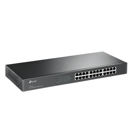 24-port 10/100Mbps Switch TP-LINK "TL-SF1024", 1U 19" Rack Mount, Metal Case 24-port 10/100Mbps Switch TP-LINK "TL-SF1024", 1U 19" Rack Mount, Metal Case