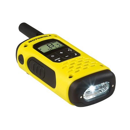 Motorola Walkie-Talkie TalkAbout T92 H2O, Twin, IP67, 16 Channels, 10km, Yellow/Black (2023 edition) Motorola Walkie-Talkie TalkAbout T92 H2O, Twin, IP67, 16 Channels, 10km, Yellow/Black (2023 edition)