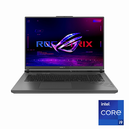 Игровой ноутбук 18" ASUS ROG Strix G18 G814JI, Eclipse Gray, Intel Core i9-13980HX, 16Гб/1024Гб, Без ОС