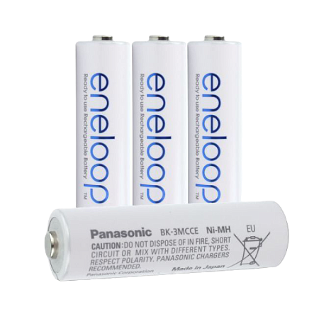 AA Eneloop 1900mAh, Blister*4, Panasonic, BK-3MCCE/4BE AA Eneloop 1900mAh, Blister*4, Panasonic, BK-3MCCE/4BE