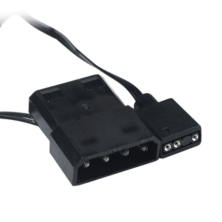 PC Case Fan GAMEMAX FN-12Rainbow-D, 120mm, <25dB, 36CFM, 1100RPM, Hydraulic bearing, Rainbow Ring