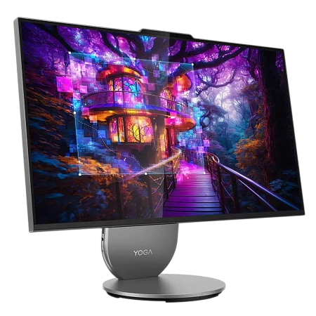 Моноблок Lenovo Yoga 27IAH10, 27", Intel Core Ultra 5 125H, 16Гб/1024Гб, Windows 11 Pro, Luna Grey
