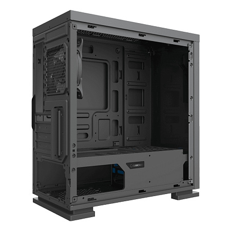 Компьютерный корпус Gamemax Dark Ranger, Micro-ATX, ATX, Чёрный