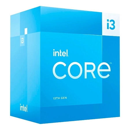 CPU Intel Core i3-13100 3.4-4.5GHz (4P+0E/8T,12MB,S1700, 10nm, Integ. UHD Graphics 730, 60W) Box
