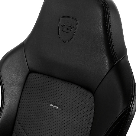 Gaming Chair Noble Hero NBL-HRO-PU-BLA Black/Black, User max load up to 150kg / height 165-190cm