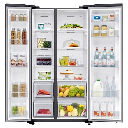 Холодильник Samsung RS61R5001M9/UA, Серебристый Холодильник Samsung RS61R5001M9/UA, Серебристый