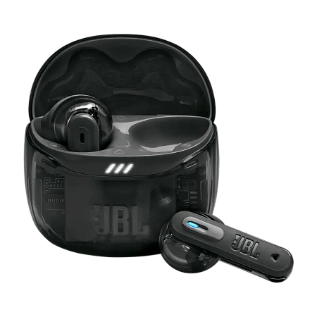 Наушники JBL Tune Flex 2 Ghost, Чёрный