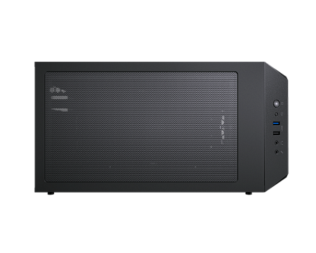 Case mATX Cougar MG120-G, w/o PSU, 1x120mm fan, USB 3.0, Tempered Glass, Black