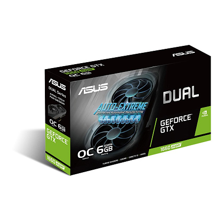 VGA ASUS GTX1660 SUPER 6GB GDDR6 Dual EVO OC (DUAL-GTX1660S-O6G-EVO) VGA ASUS GTX1660 SUPER 6GB GDDR6 Dual EVO OC (DUAL-GTX1660S-O6G-EVO)