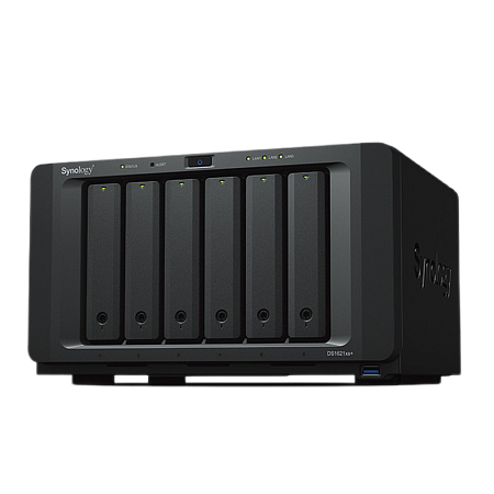 SYNOLOGY "DS1621xs+", 6-bay, Intel Xeon 4-core 2.2-2.7GHz, 8Gb*1+1Slot, 2xM.2, 1x10GbE, 2x1GbE, PCIe