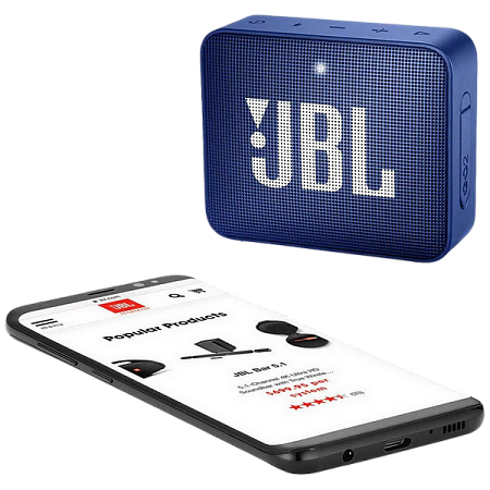 Portable Speakers JBL GO 2, Blue