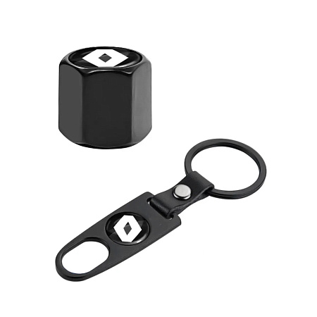 Tyre Valve Caps with a Keychain R