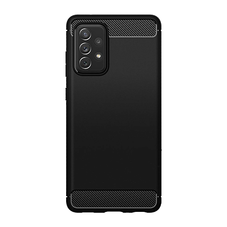 Helmet Case Carbon Samsung A72, Black