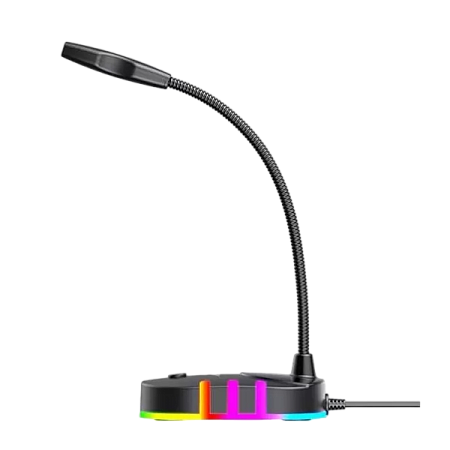 Microphones Havit GK58B, Omnidirectional, 30Hz-16kHz, 1.5m. RGB, USB