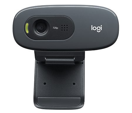 Веб-камера Logitech C270, HD 720p, Серый