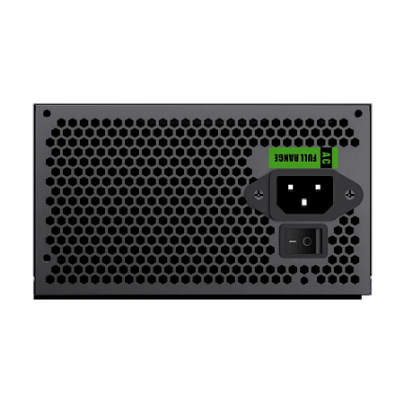 Power Supply ATX 500W GAMEMAX GE-500, 80+, 120mm, Active PFC, Temperature control fan, Black