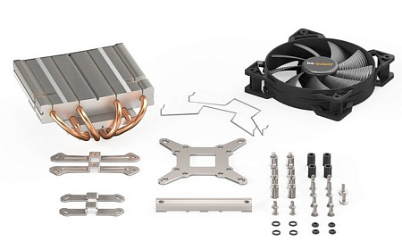 AC be quiet! "Pure Rock 2 Black" (19.1-26,8dBA, 1500RPM, 51.4 CFM, 120mm, PWM, 150W, 4x6 mm, 580g.) 