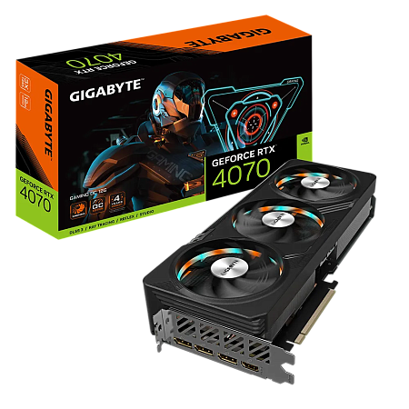 VGA Gigabyte RTX4070 12GB GDDR6X Gaming OC  (GV-N4070GAMING OC-12GD)