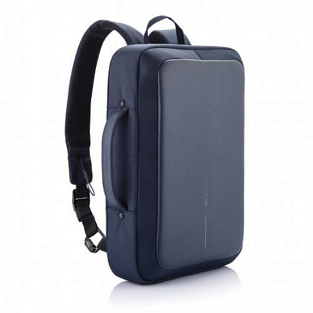 15.6" Bobby Bizz anti-theft backpack & briefcase, Navy, P705.575