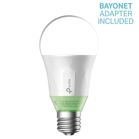 TP-LINK "LB110", Smart Wi-Fi LED Bulb with Dimmable Light