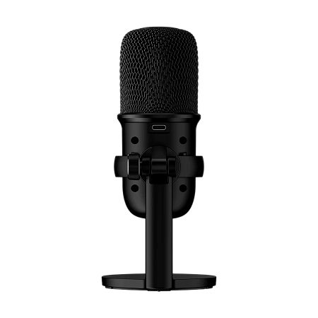 Microphones HyperX SoloCast, 14mm condenser capsules, Cardioid, 74db, -6 db, 96 kHz, 24bit, Tap-to-M