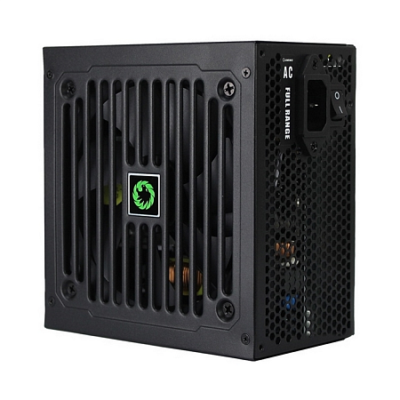 Power Supply ATX 500W GAMEMAX GE-500, 80+, 120mm, Active PFC, Temperature control fan, Black