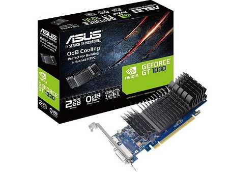 VGA ASUS GT1030 2GB GDDR5 Phoenix OC,процессоры ,оперативная память, ssd, M2, hdd, кейсы