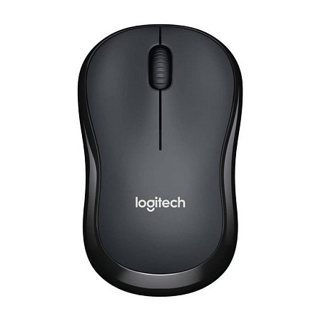 Wireless Mouse Logitech M220 Silent, 1000 dpi, 3 buttons, Ambidextrous, 75,2g., 1xAA, 2,4Ghz, Black