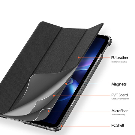 DUX DUCIS Tablet Case Xiaomi Redmi Pad 2 SE 9.7 DOMO, Black DUX DUCIS Tablet Case Xiaomi Redmi Pad 2 SE 9.7 DOMO, Black