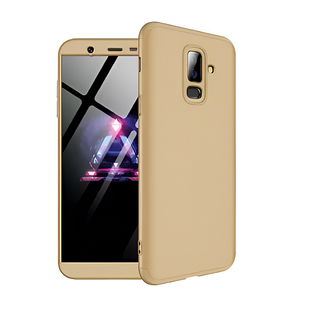 Helmet Case Hard Samsung A6 Plus (2018), Gold Helmet Case Hard Samsung A6 Plus (2018), Gold