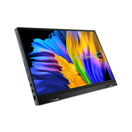 Ноутбук 14" ASUS Zenbook 14 Flip OLED UP5401EA, Pine Grey, Intel Core i5-1135G7, 8Гб/256Гб, Без ОС