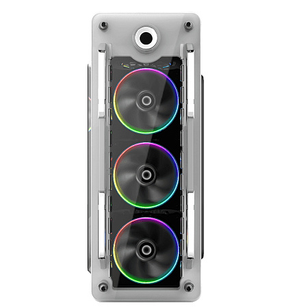 Case ATX GAMEMAX Optical, w/o PSU, 0.5mm, 4x120mm ARGB, Fan controller, Front&Side Transparent panel